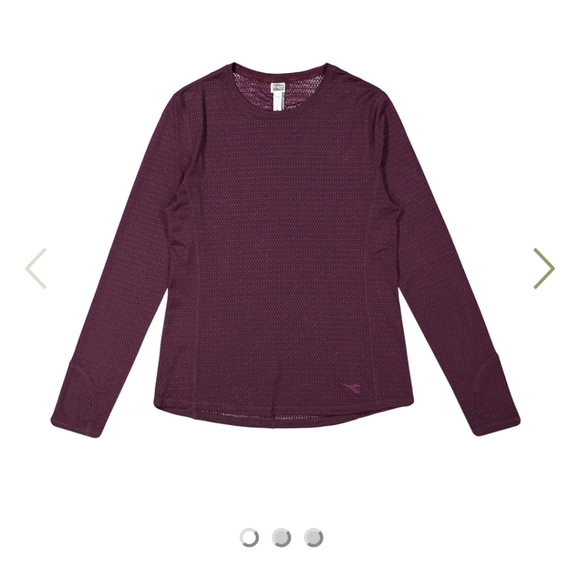 Diadora long sleeve women's essential training tee - Picture 3 of 4